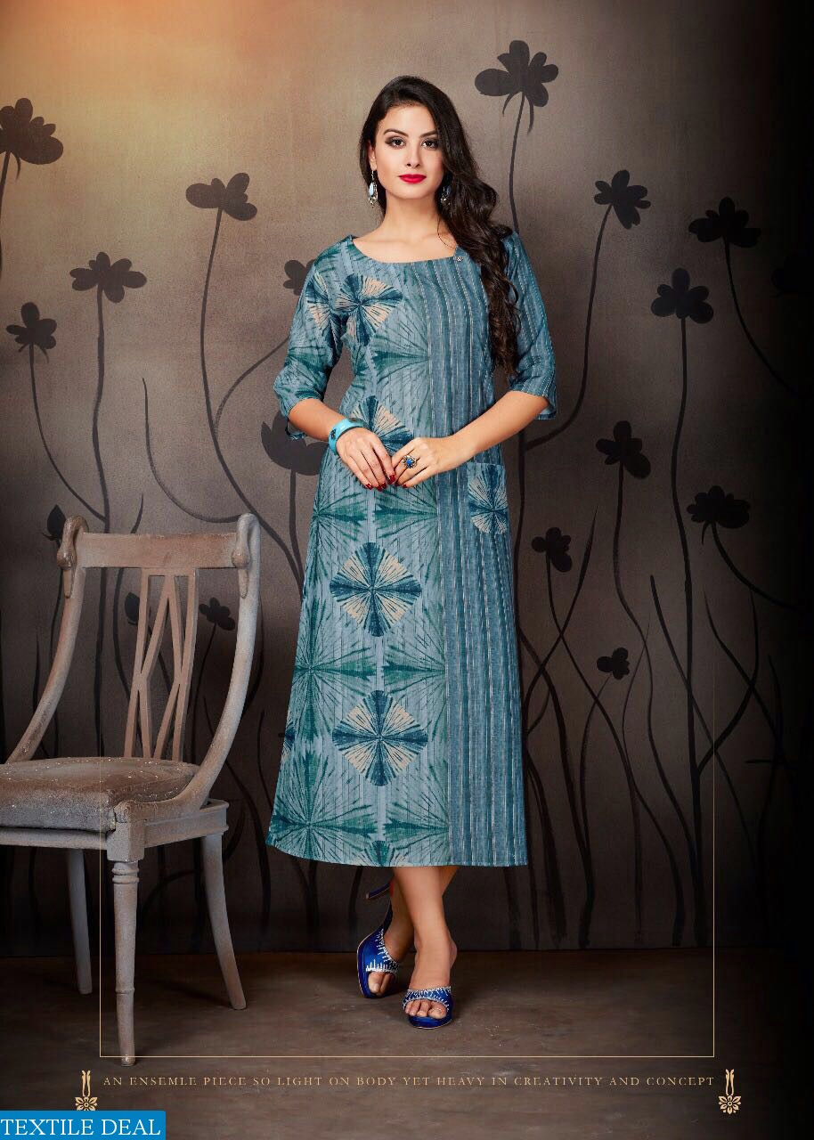 Vink Envy Wholesale long Ready made kurtis